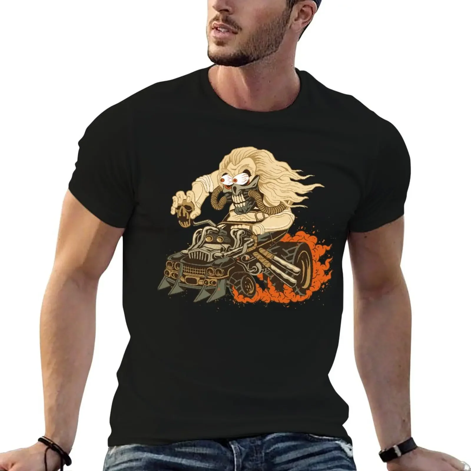 Men Women Fury Fink Immortan Joe Gifts For Music Fans T-Shirt baggy shirts blue archive anime clothes black t shirts for men