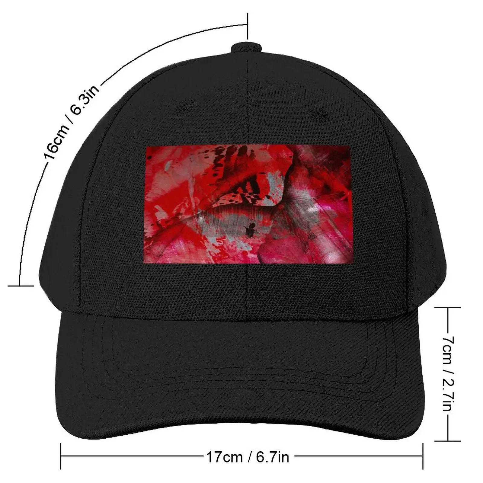 Acrylic Chaos Baseball Cap derby hat funny hat summer hat Women's Golf Wear Men's