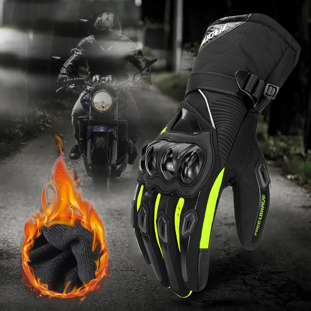 

Windproof Motorcycle Gloves Men Anti-drop Touch Screen Cycling Gloves Waterproof Motorcycle Accessories Equipment Multicolo