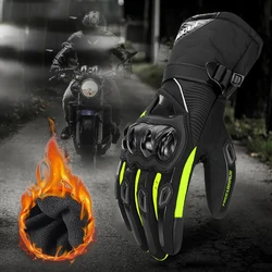 Windproof Motorcycle Gloves Men Anti-drop Touch Screen Cycling Gloves Waterproof Motorcycle Accessories Equipment Multicolo
