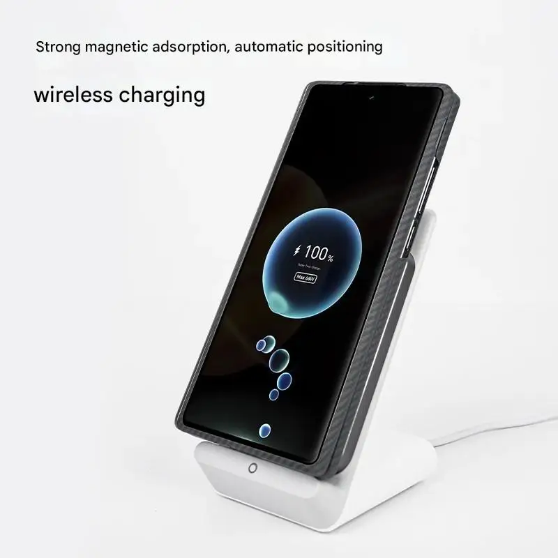 Für Honor Magic V3 Kohlefasergehäuse Kevlar 600D Aramid Magsafe ultradünne Hardcover magnetisch schwarz Slim Light Matte Premium