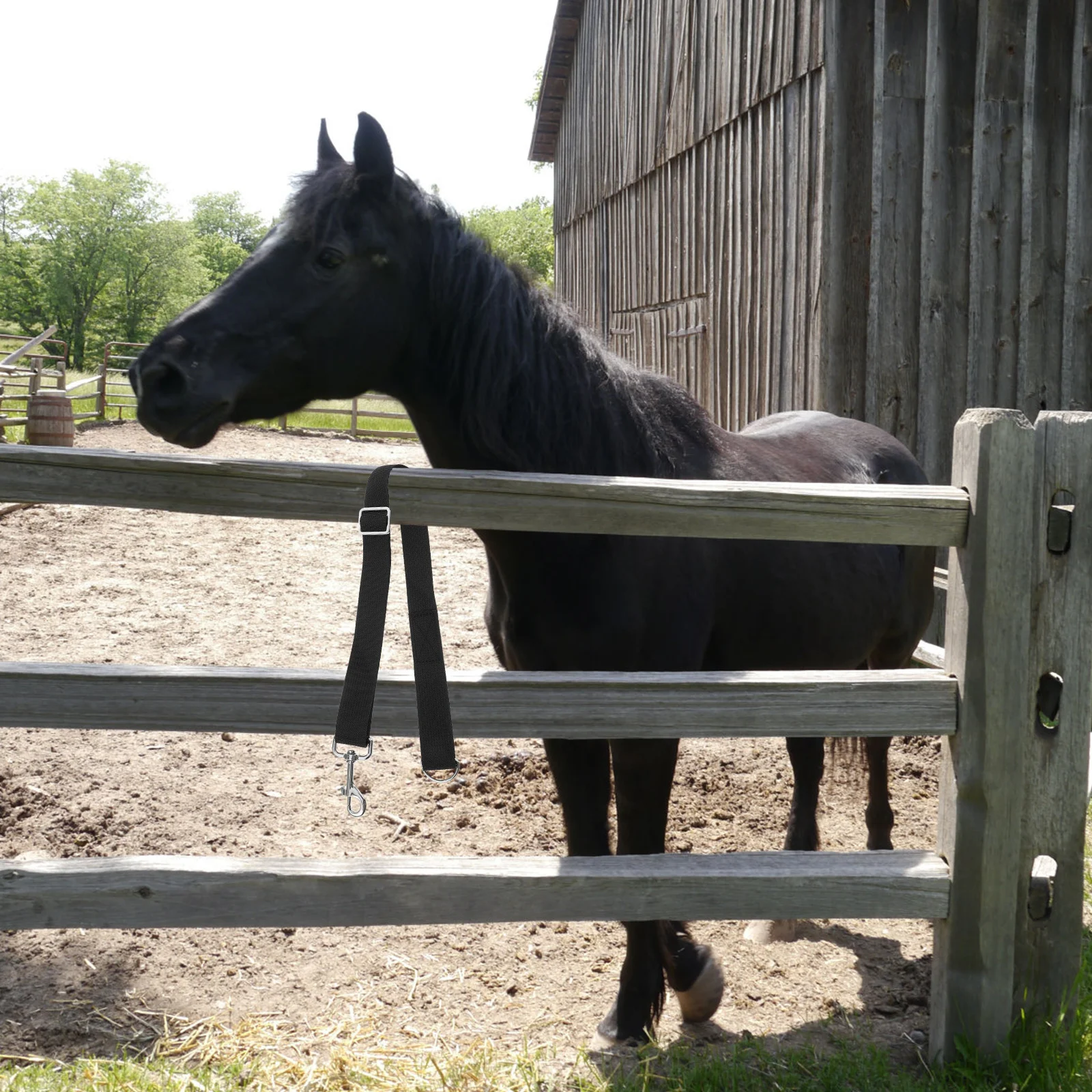 3 قطعة الأشرطة دلو الحصان متعددة الاستخدامات النايلون قابل للتعديل قوية ل أكياس تغذية شبكة القش دلاء المياه ملحقات الحظيرة المستقرة