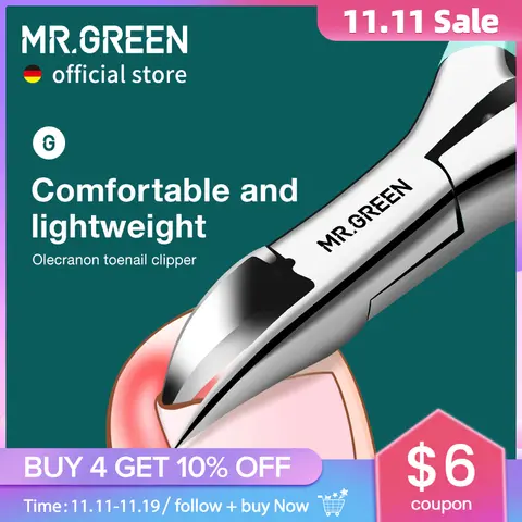 Stainless Steel Ingrown Toenail Clippers MR.GREEN