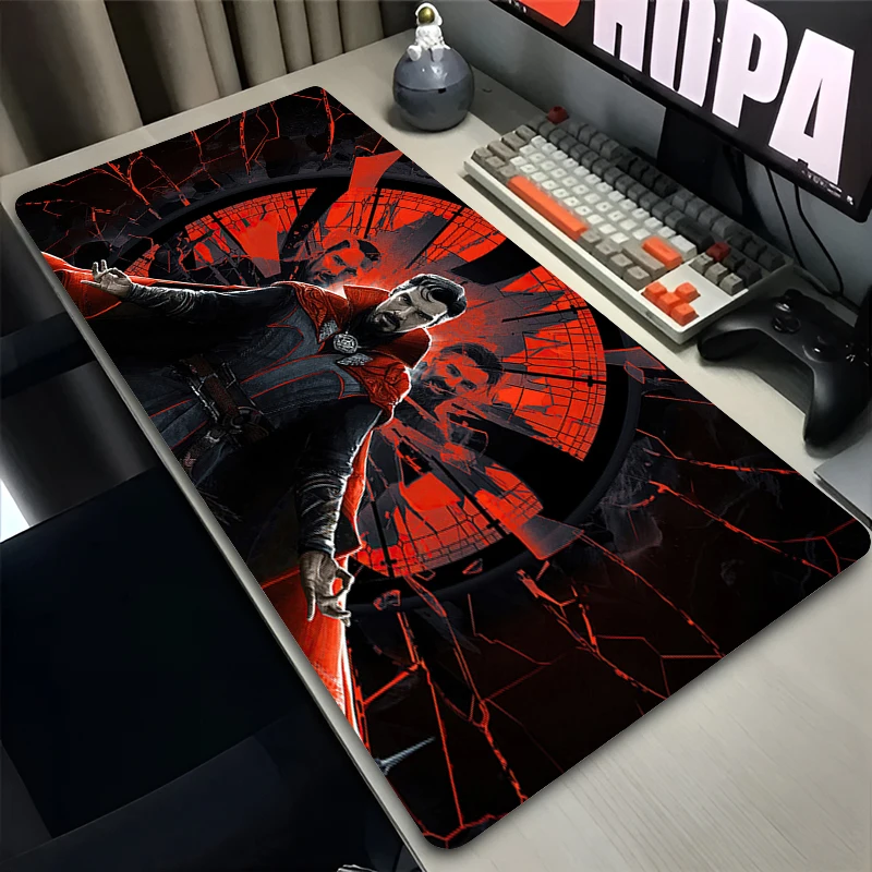 Large Mousepad Doctor Strange Marvel Mouse Pad Pc Gaming Accessories Custom HD Mouse Mats Non-slip Desk Mat Office Keyboard Pads