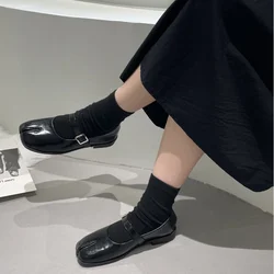 Women Sandals Split Toe Mary Jane Ballet Flats Ladies Bele Tabi Pumps Female Retro Vintage Girl Daily Novelty Solid Ninja Shoes