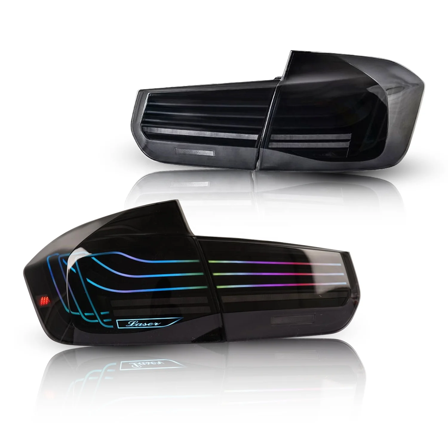 

Модифицированные задние фонари Xds Archaic для F30 F35 F80 320i 335i 328i M3 RGB задний фонарь с последовательными светодиодными задними фонарями F30 2012-2020