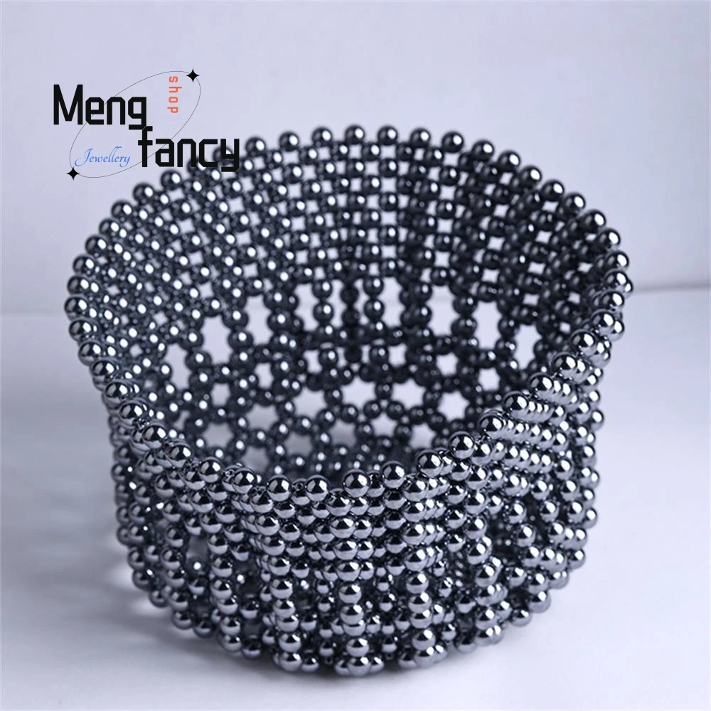 Terahertz Energy Stone Eye Mask Face Mask Hand-woven Polycrystalline Silicon Ice-melting Fine Pillowcase Meridian-unblocking Hat