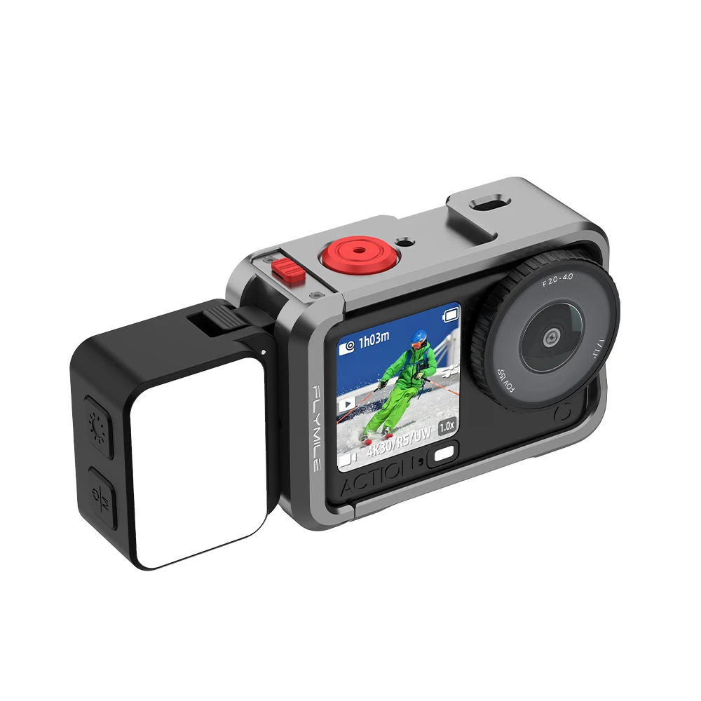 

Quick Release Mini Fill Light Mini Waterproof Selfie Light For DJI OSMO Action 6 Selfie Light