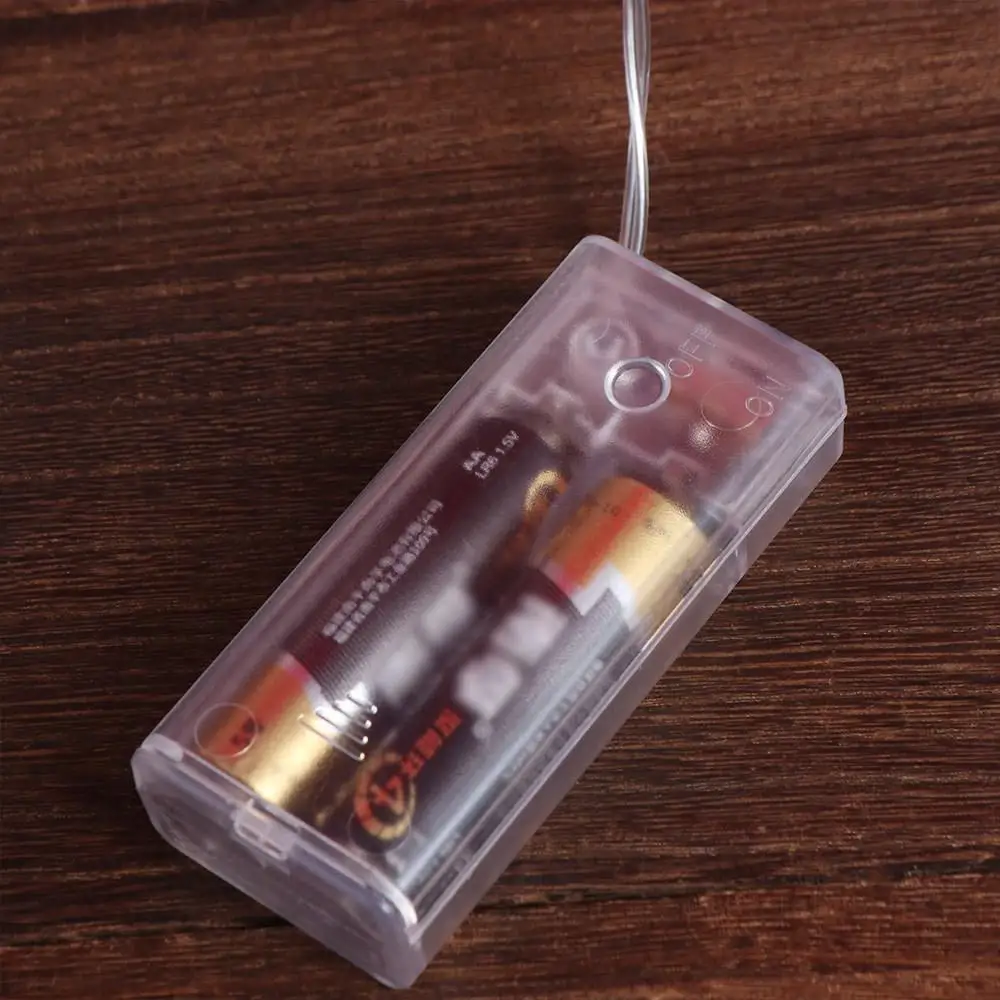 

LED Fiber Optic Flower String Lights Flash Double Layered Fairy Lamps 1.5M/3M Battery Powered Christmas Tree Flower Lights Home