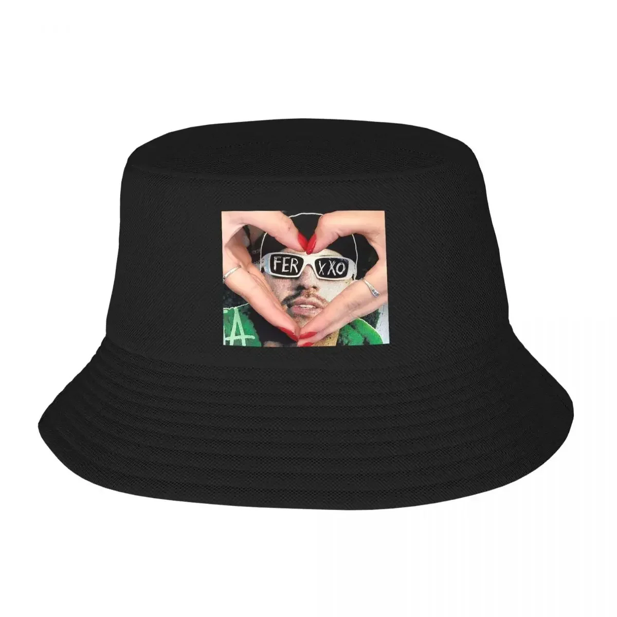 Ferxxo Glasses Logo Bucket Hat Panama For Man Woman Bob Hats Fashion Fisherman Hats Summer Beach Fishing Unisex Caps