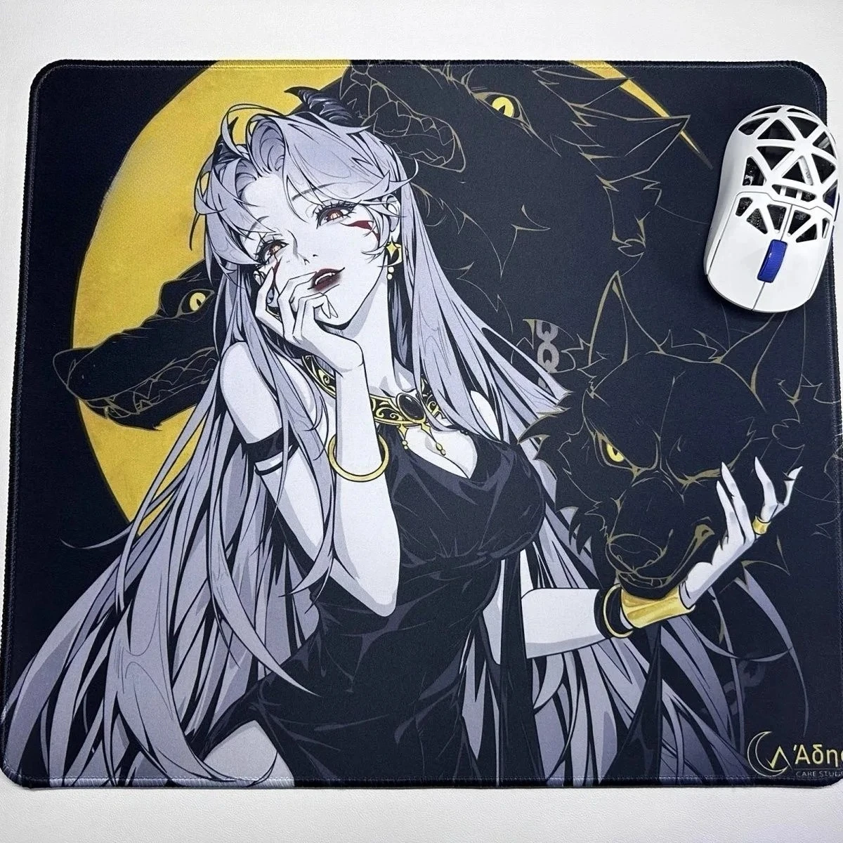 

Original Olympus Series Crescent Care Studio Zeus Hades Poseidon Ares X Mousepad Gaming Mouse Pad FPS PC E-sports Accessories