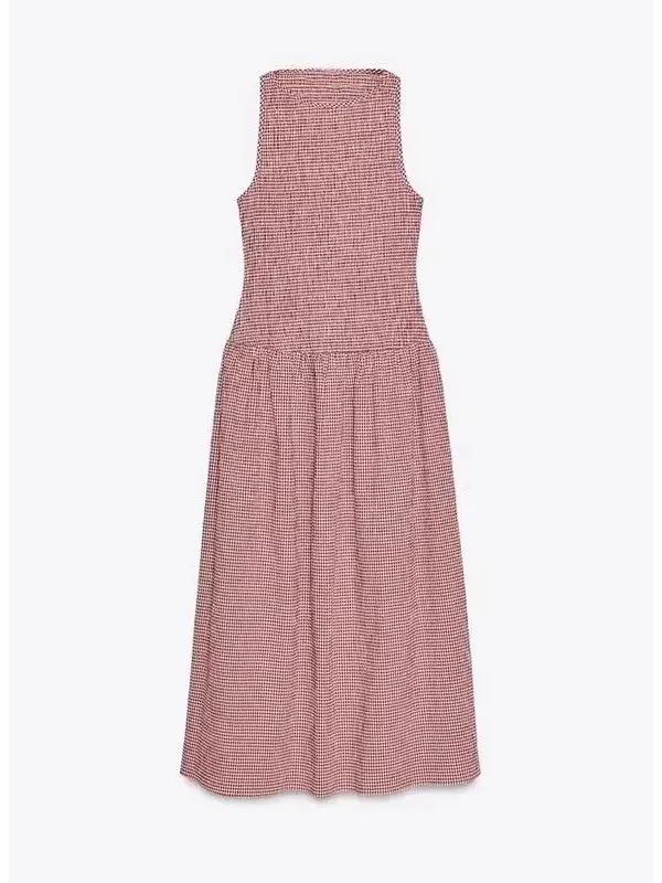 سترة نسائية لربيع 2025 من القطن والكتان كبيرة الحجم سترة Dr منقوشة طويلة غير رسمية مستديرة Ne No Sve لربيع وصيف Au...