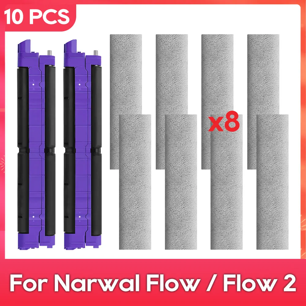 Fit For ( Narwal Flow / Flow 2 ) Mop Holder Track Accessories Parts Robot Vacuum Cleaner Replacement