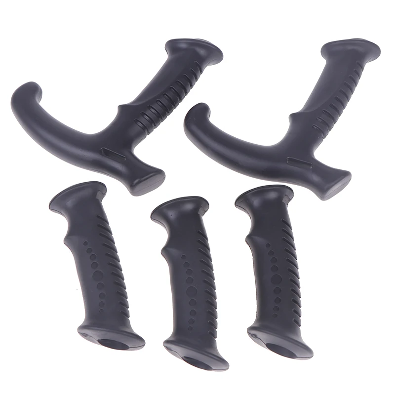 2Pcs 모노 포드 핸들 어댑터 T-핸들/스트레이트 워킹 스틱 지팡이 변환기 하이킹 등산을위한 트레킹 폴 핸들 그립