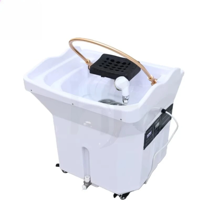 No Plumbing Portable Multifunctional Shampoo Sink Hairdressing Salon Hair Wash Basin Acrylic Water Circulation Equipment