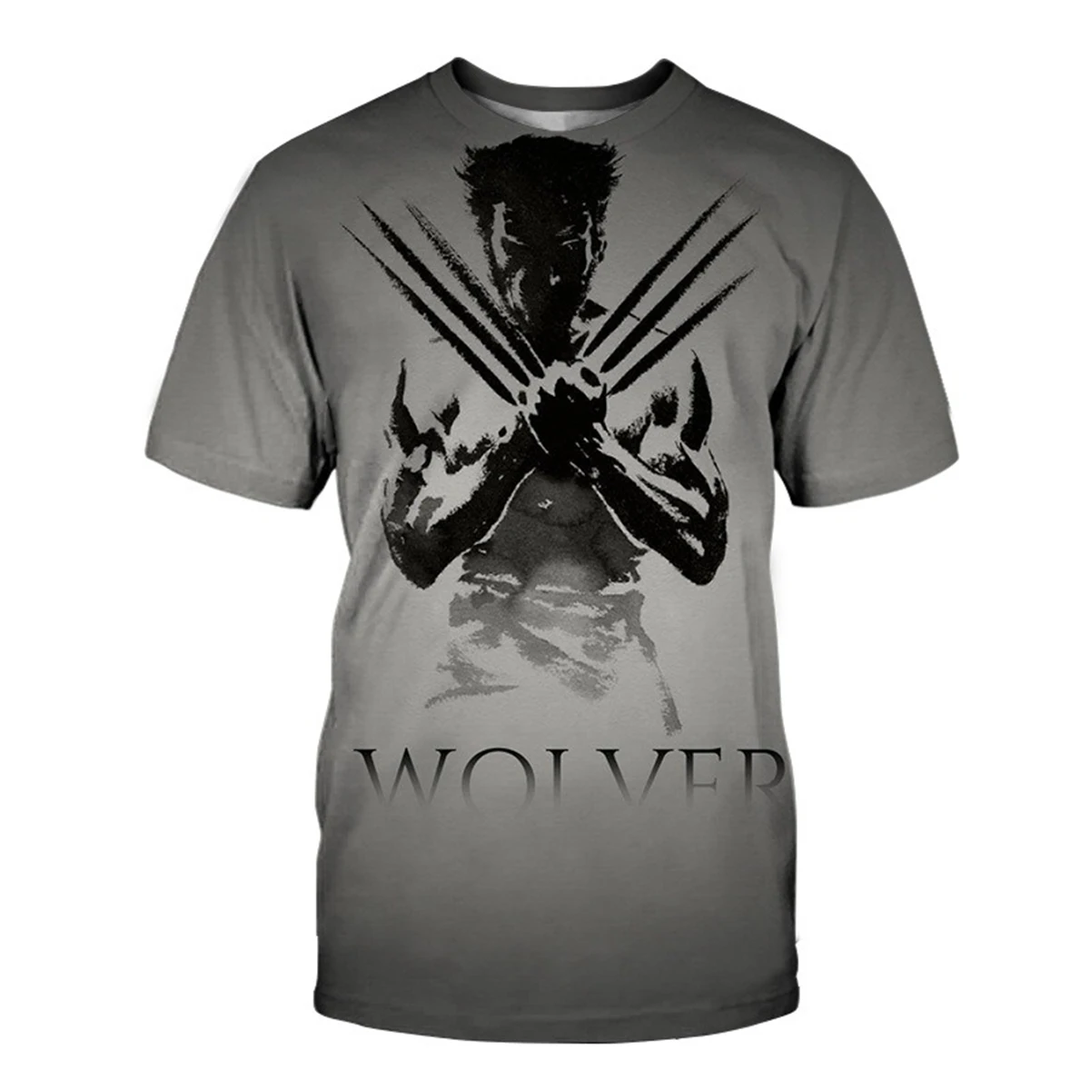 

Avengers: Marvel superhero 3D printed T-shirt for men's summer new 3D printed loose short sleeved top