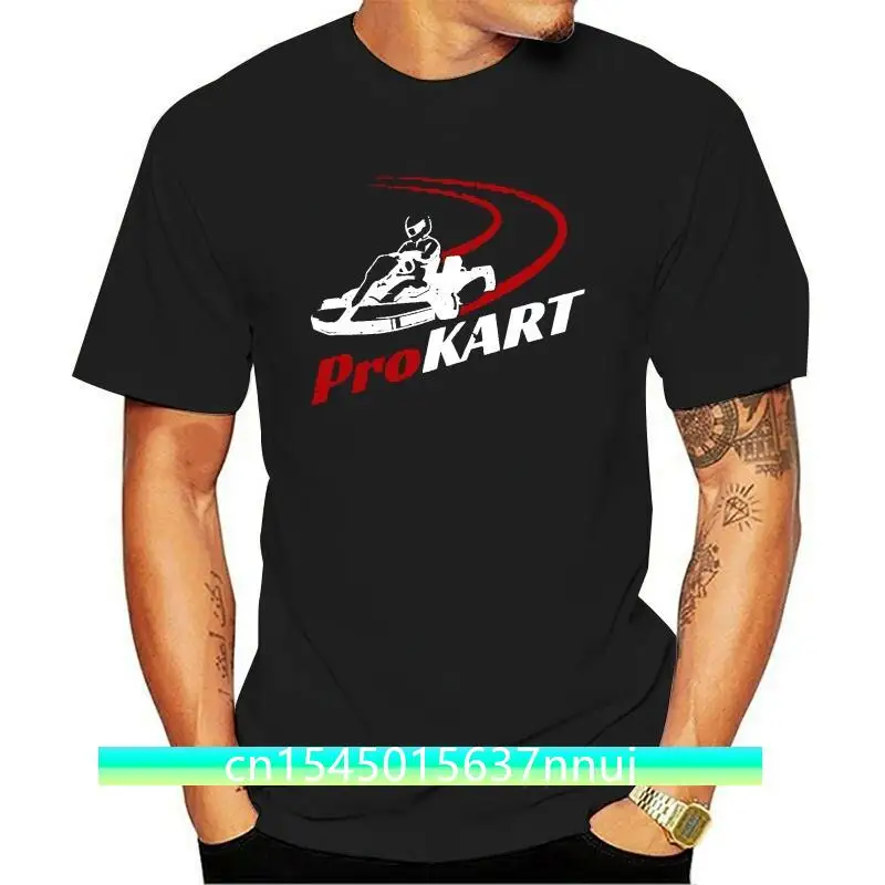 PRO KART RACING TRACK RACE GO KART SPEED DRIFT Mens Navy T-Shirt