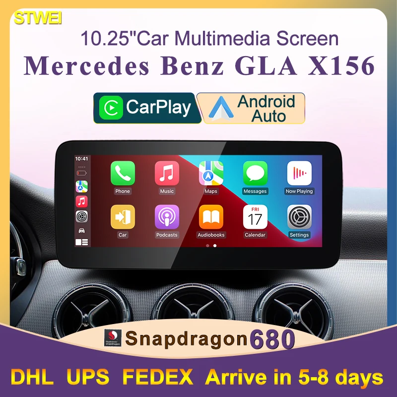 

Qualcomm Snapdragon 680 Android13 Bluetooht5.1 For Mercedes Benz GLA X156 Car Video Multimedia Players Wireless CarPlay AUTO