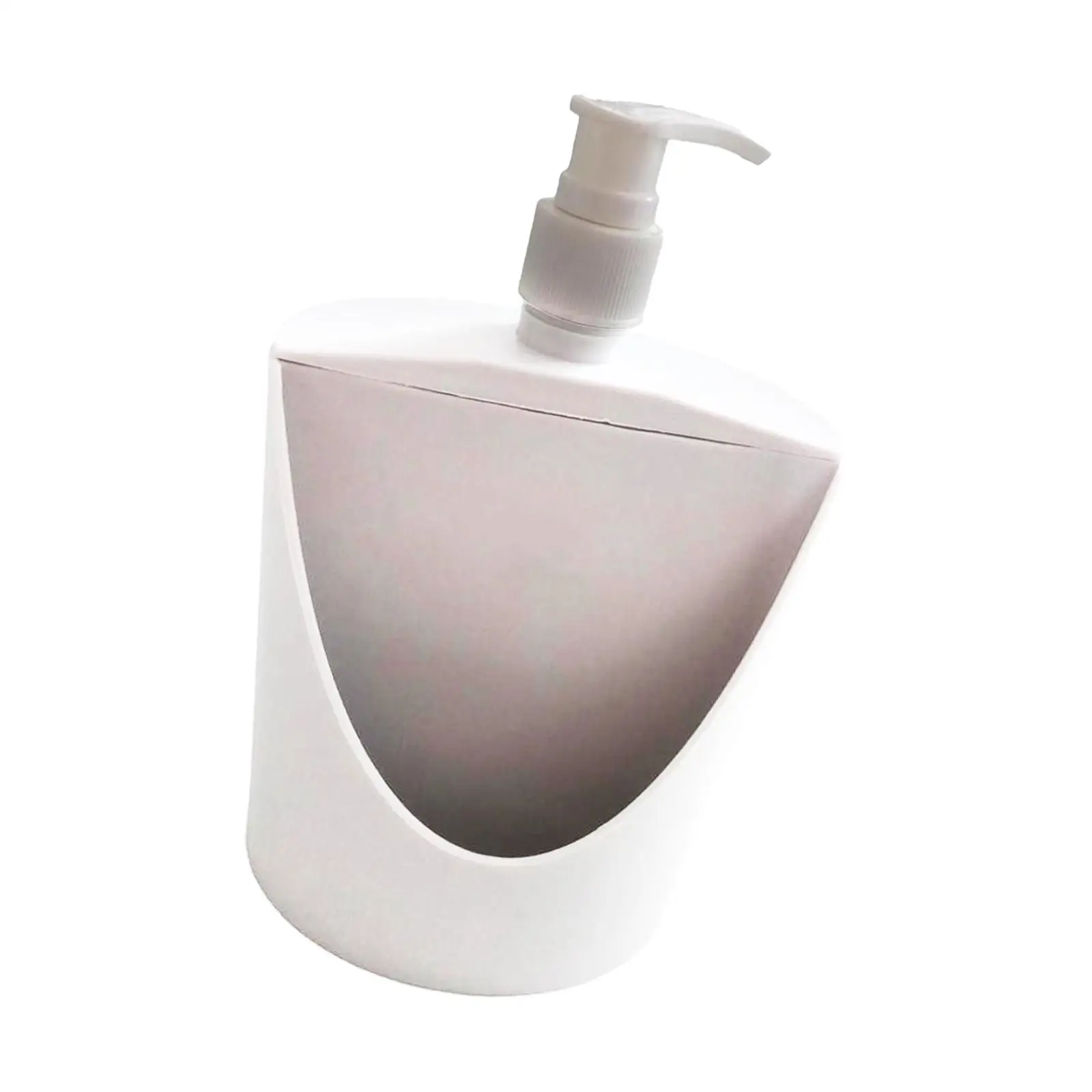 Kitchen Soap Dispenser with Sponge Holder, Hand Soap Pump Bottle 500ml Multipurpose 2 in 1 Soap Dispensing for Hotel Bar Cafe