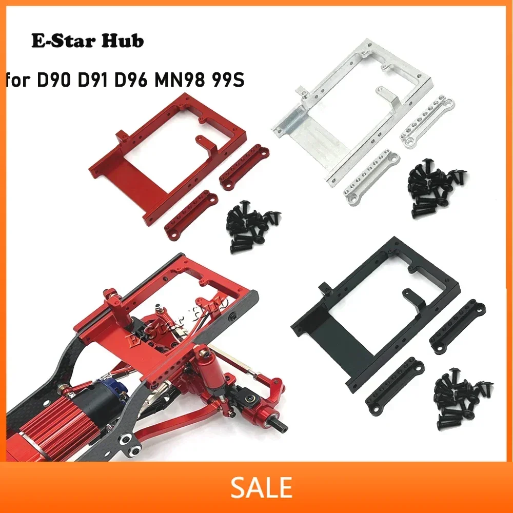 Servo Compartment Shock Absorber Bracket for MN D90 D91 D96 MN98 99S RC Crawler Car Metal Accessories Upgraded  Truck  BUGGY