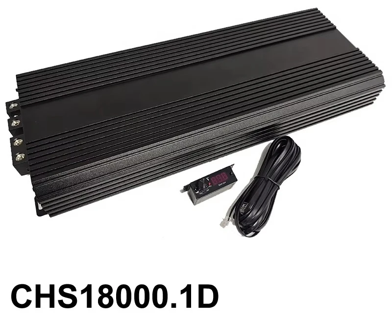 แอมพลิฟายเออร์รถยนต์แบบโมโนบล็อก รุ่นอัพเกรด 18000 วัตต์ RMS สไตล์บราซิล พร้อมหน้าจอแสดงผลดิจิตอลและรีโมทคอนโทรล