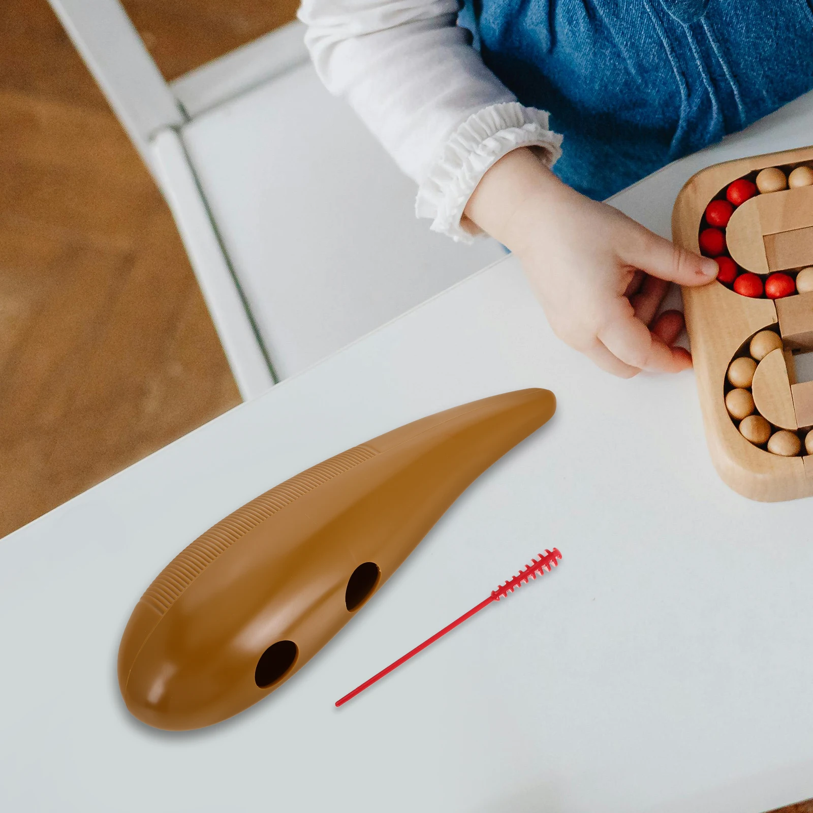 Rana Cilindro Guiro Orff Strumento a percussione Legno Plastica Musica latina Giocattoli Stile strumento educativo per bambini