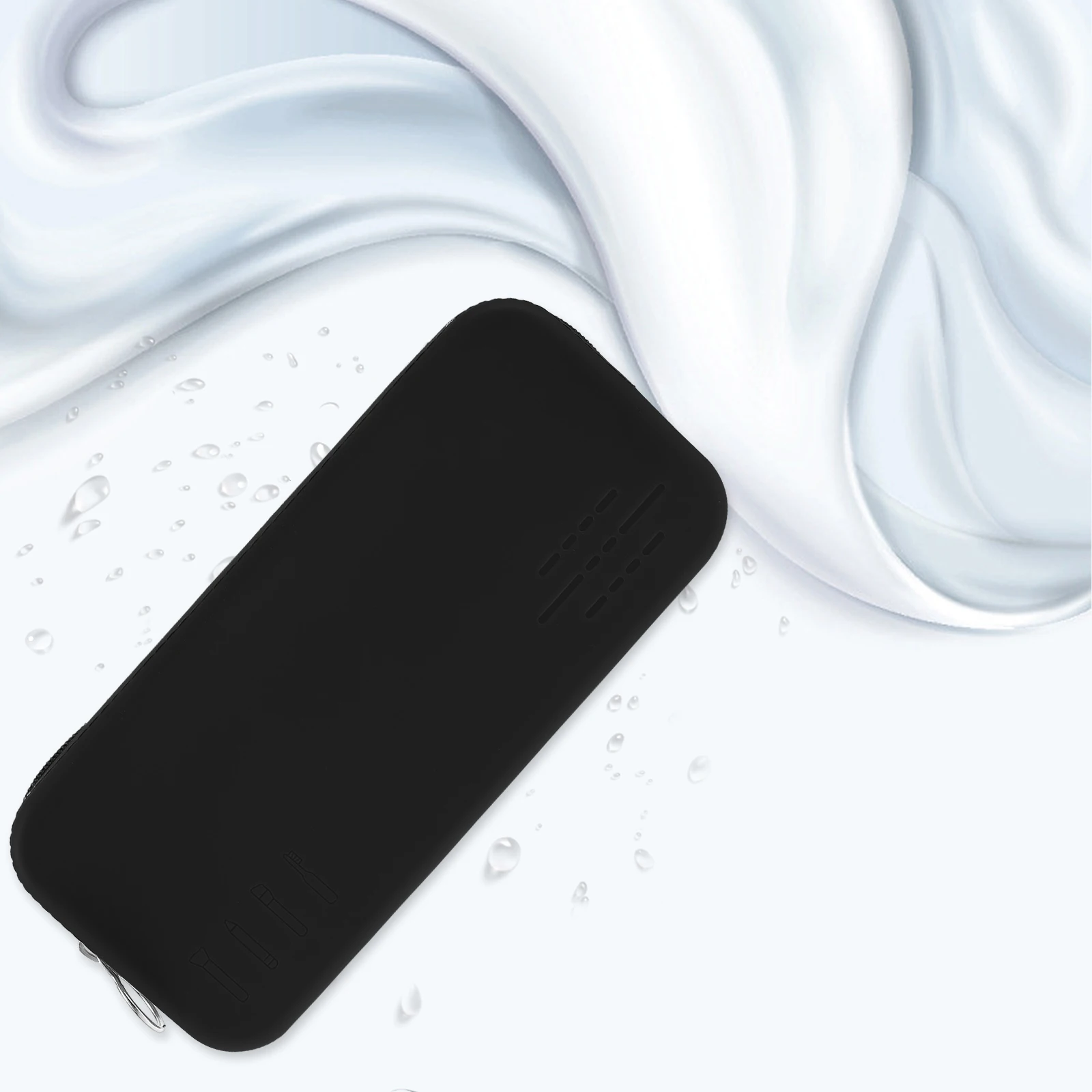 

12Pcs Canvas Zipper Makeup Bags Blank DIY Heat Toiletry Organizer Pencil Pouch Convenient Storage