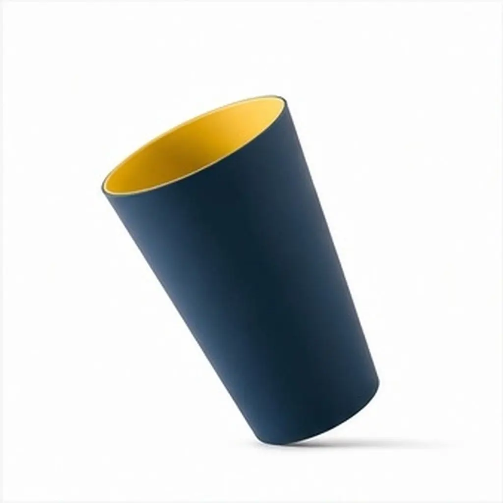 Mouthwash Cup Toothbrush Bathroom Home Travel Plastic Tumbler Halloween Christmas New Year Cup Rinse Drinking Cups Blue Cup Dark