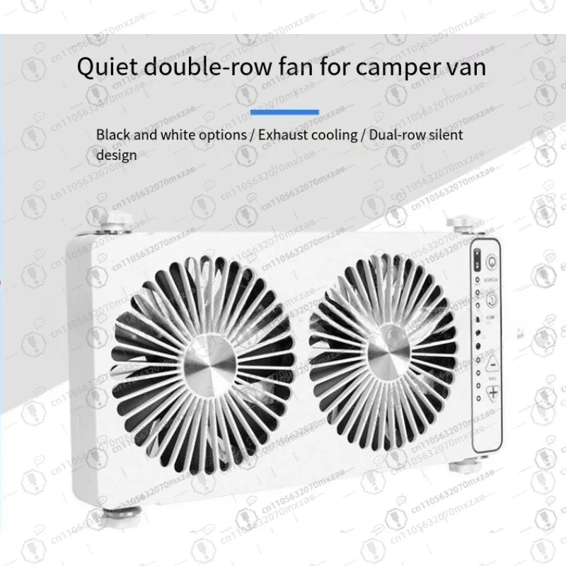 

12V bed car silent double exhaust air inlet fan exhaust fan car exhaust fan sunroof radiator