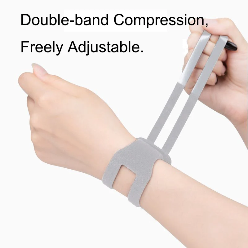 Wrist Brace Support for TFCC Tear, Adjustable Thin Sports Wrist Band, Fitness Gym Yoga Injury Recovery, Sprain Pain Relief Wrap