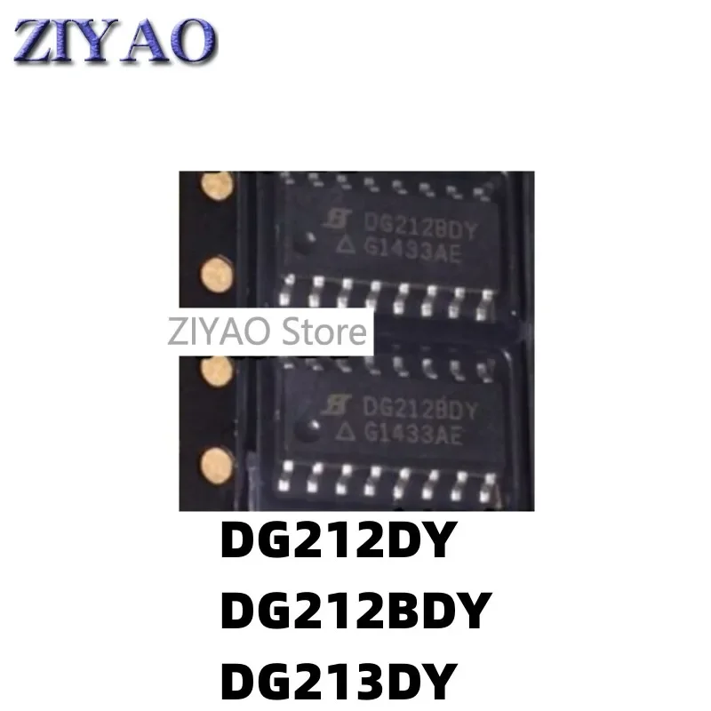 5PCS DG212DY DG212BDY DG212 DG213DY DG213DY-T1-E3 SOP-16