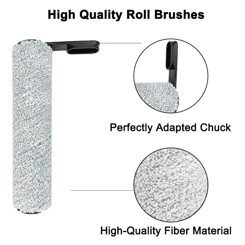 For Tineco Floor One S5 Pro 2/ Floor ONE S5/ S5 Extreme Smart Vacuum Cleaner Replacement Brush Rollers and HEPA Filters