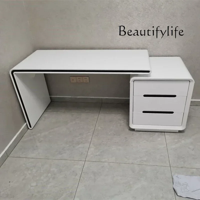 J طاولة حائط للدراسة، طاولة مكتب للأظافر، أدراج تخزين للقراءة، أثاث جناح Tavololounge، مكاتب كمبيوتر للمكياج