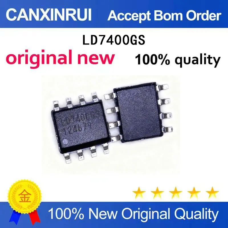 

(5-100 Pieces) New stock LD7400GS LD7400 SOP-8