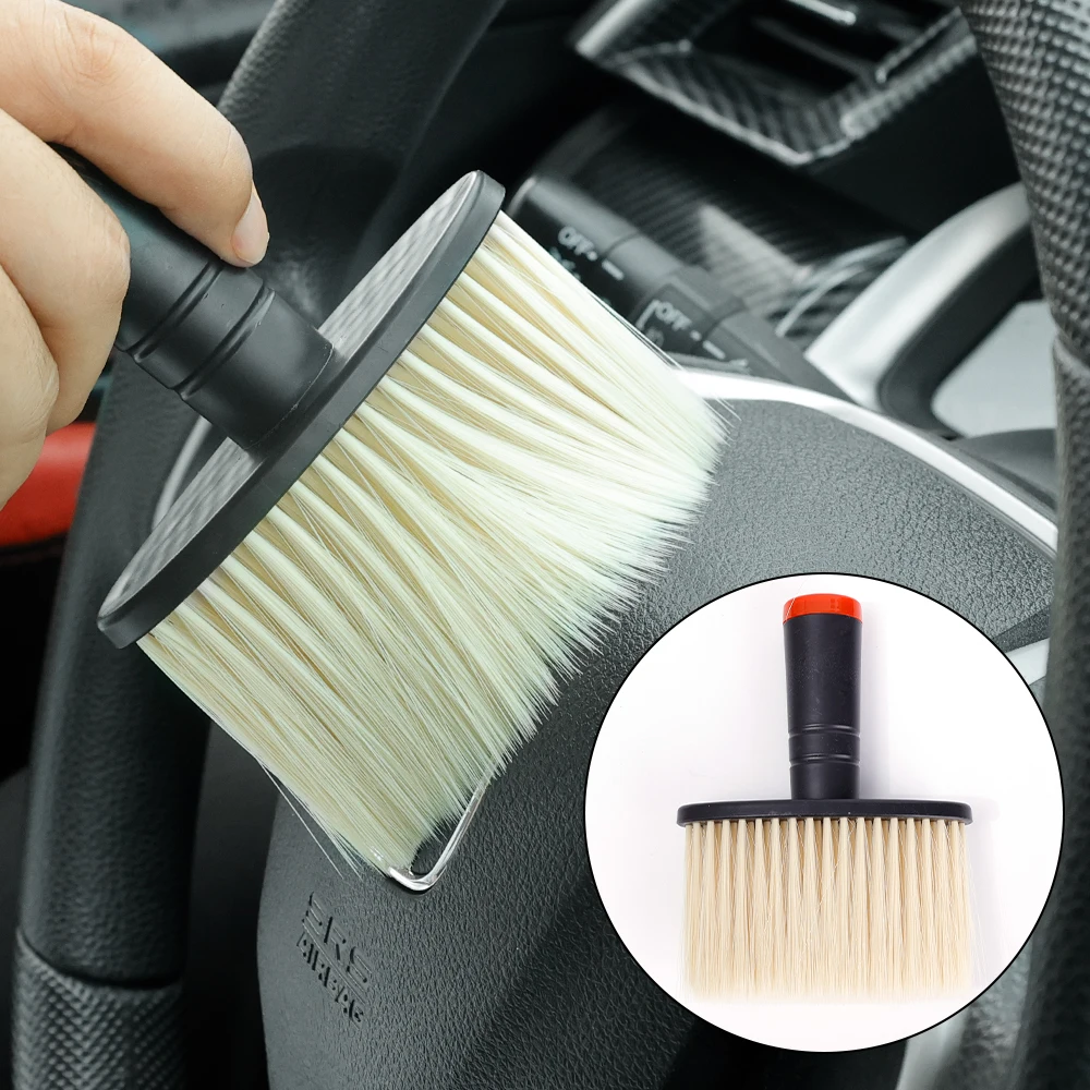 Car Vent Cleaning Brush Interior Cleaning Tool Artificial Brush Auto Crevice Dusting Detailing Automotive Dust Removal Brush