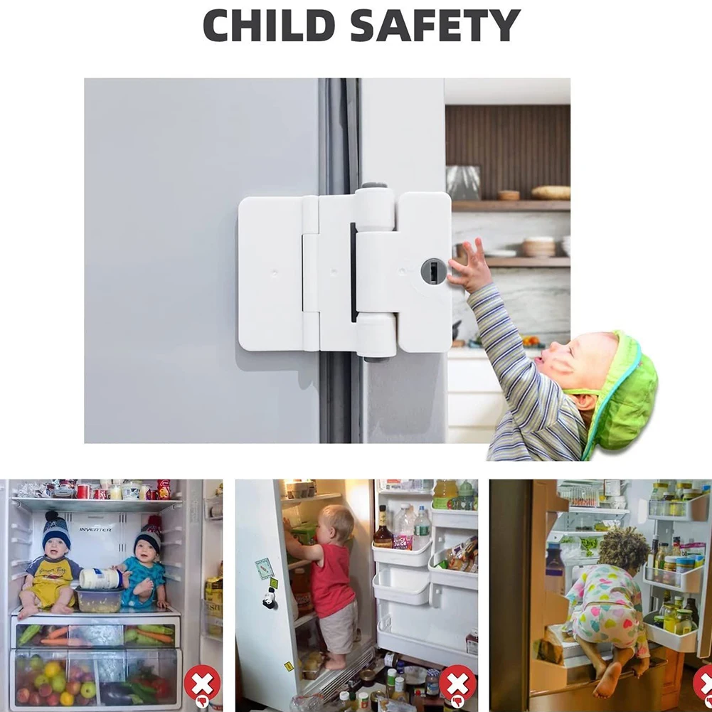 for Baby Safety for Lock for child Safety for Lock Cabinet Lock Easy To Install Enhances Home Safety Long-lasting ABS Material