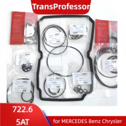 Kit de réparation de transmission OverCarlKit pour prisonnier Benz, joint de boîte de vitesses TransProfessor, joints toriques d'huile, accessoires de voiture automatique, 722.6