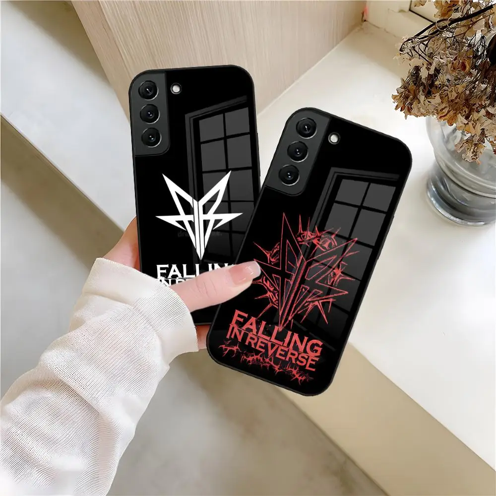 Rock B-Band Falling In R-Reverse Phone Case Glass For Samsung S24 S26 S25 S23 Ultra Fe Plus A16 A17 A37 A57 A15 A25 A35 Shell