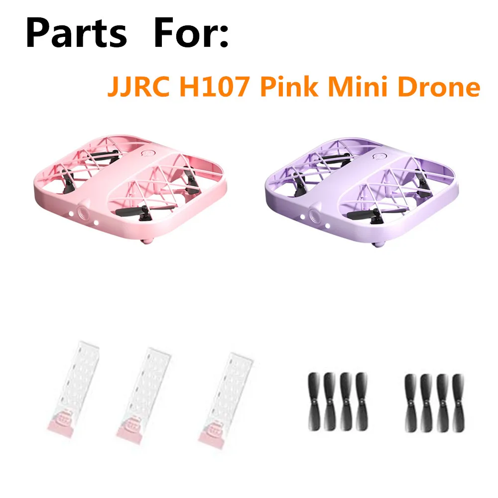 Original 3.7V 350mAh / 500mAh Li-Poly Battery For JJRC H107 Pink Mini Drone Toys JJRC H107 Pink Mini Drone Parts