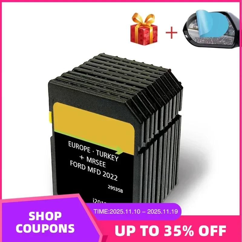 

MFD Navigation SD Card 2022 Latest Update 2022 for Ford MFD Navi Map for Europe