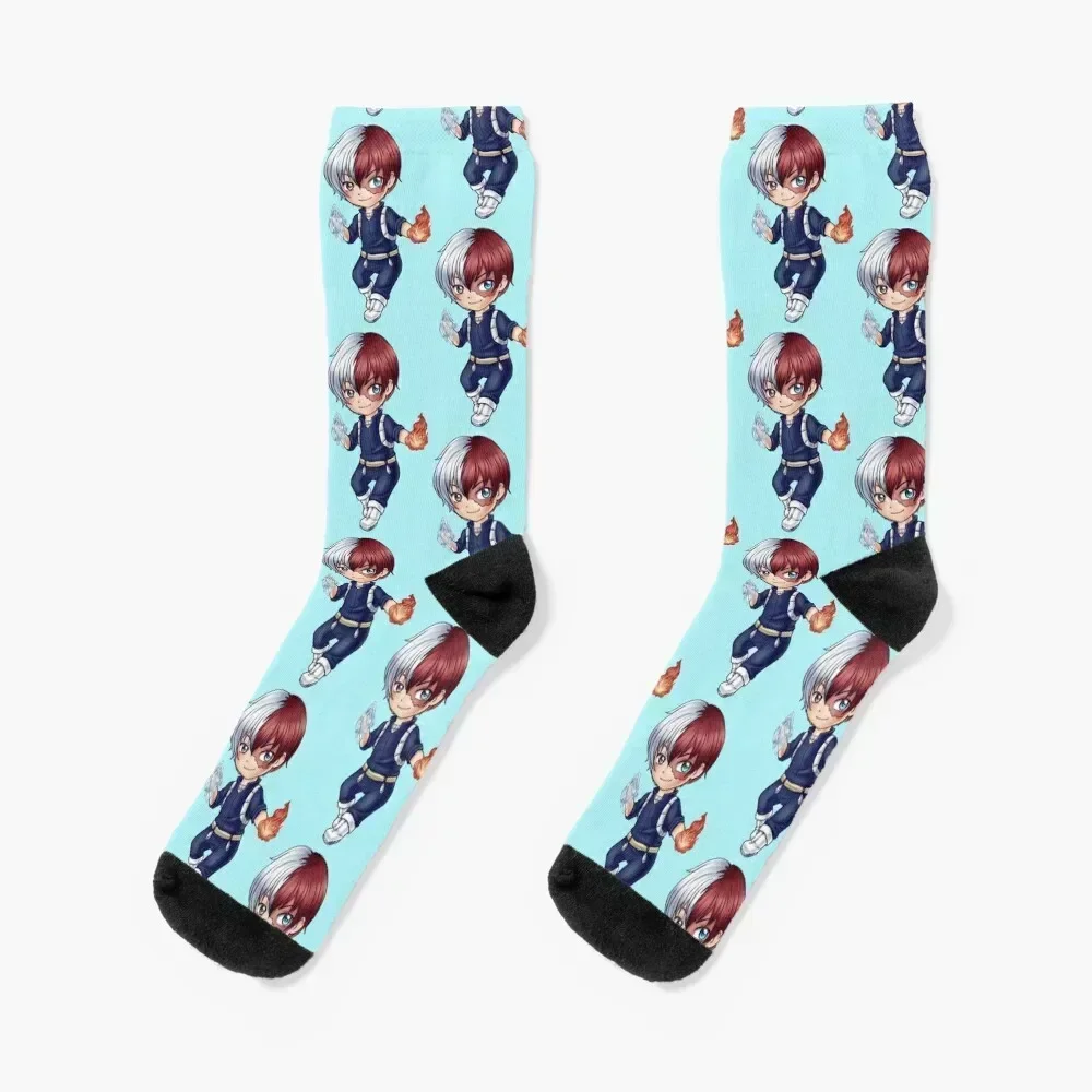 

Todoroki Socks Non-slip football Lots aesthetic Men Socks Women's