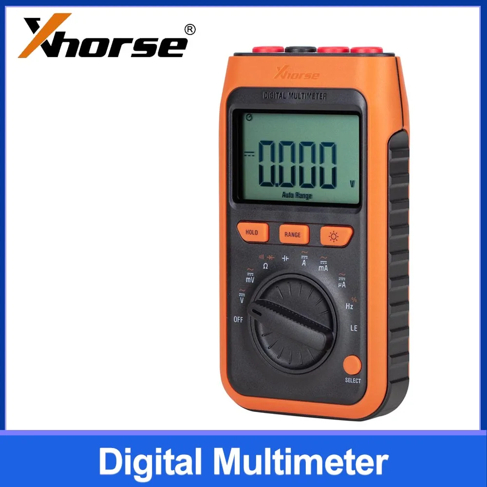 

Xhorse Digital Multimeter Large Screen with High Definition High-accuracy Leakage Current Test Support AC/DC Voltage Frequency