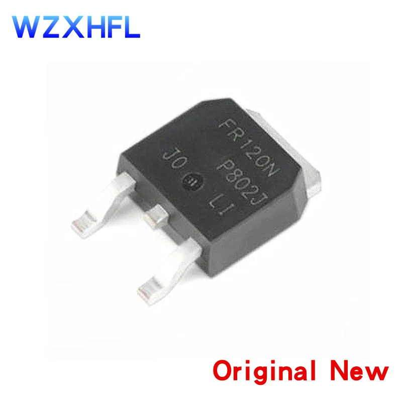 10Pcs New IRFR120 IRFR120N FR120N Power MOSFET TO-252