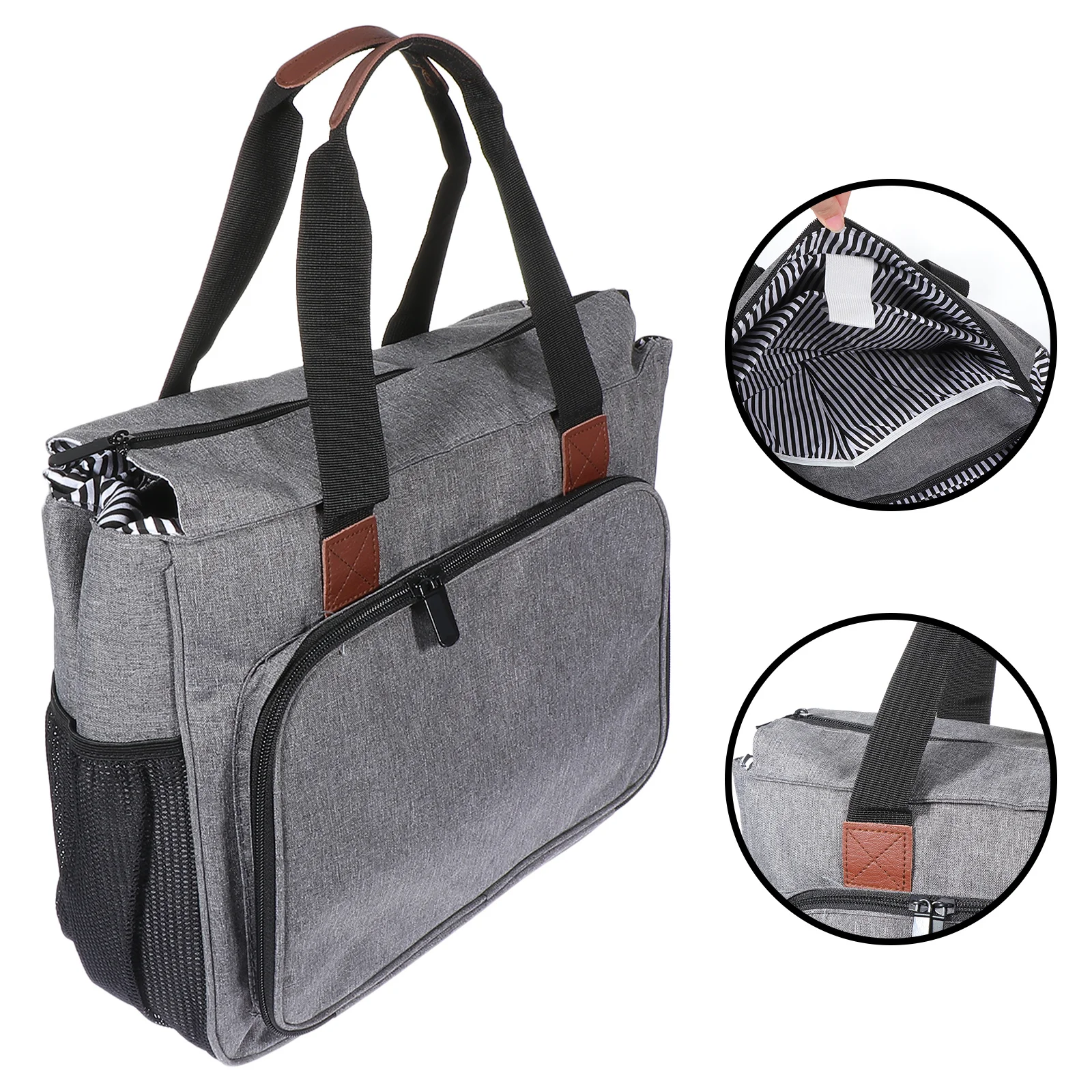 

1Pcs Large Capacity Embroidery Tools Storage Bag Portable Multifunction Sewing Kit Organizer Multipocket Carrier