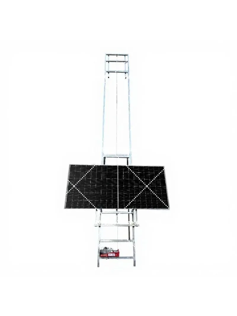 Electric Ladder Lift for Solar Panels, Electric Hoist for Roof Transport