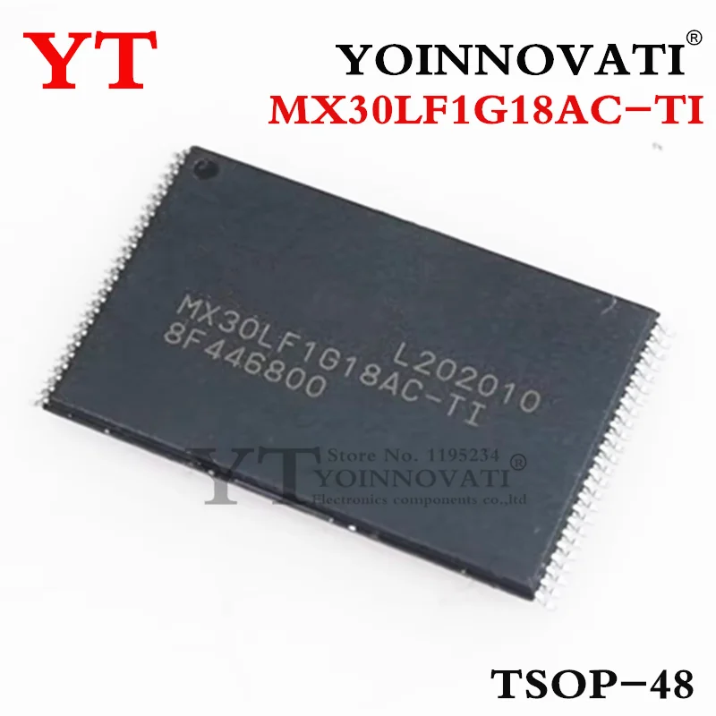 

10 шт. новый оригинальный MX30LF1G18AC-TI MX30LF1G18AC MX30LF1G18 TSOP-48