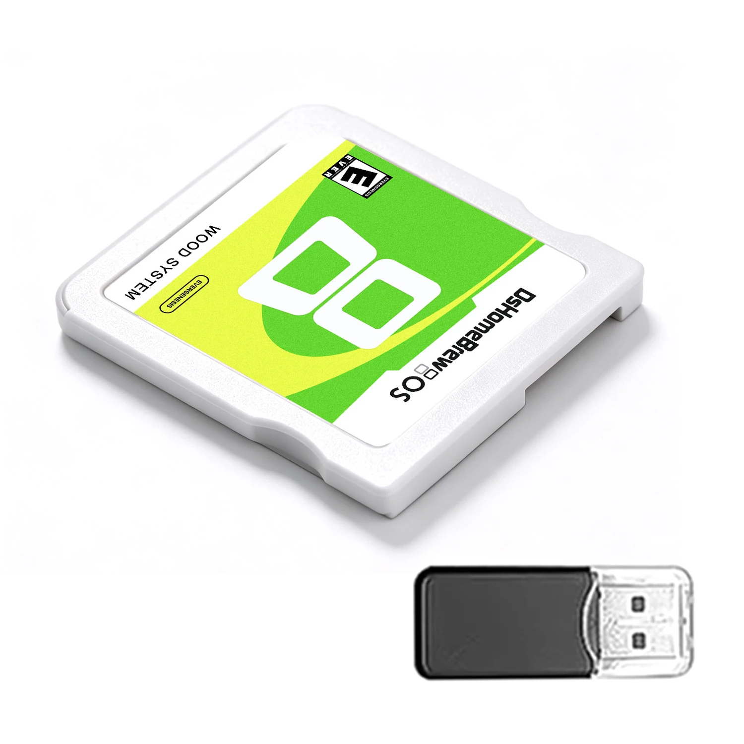 New DS FlashCard DsHomeBrew OS Wood System Card Memory Card Adapter Download By Self For NDS 3DS NDSI NDSL Video Game Accessorie
