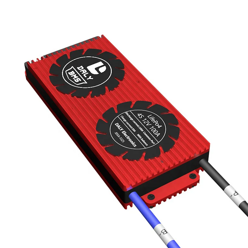 Hot-selling Daly Smart BMS with RS485 and Canbus Communication Lifepo4 Battery 4S 8S 16S 100A 200A 250A with LCD Screen