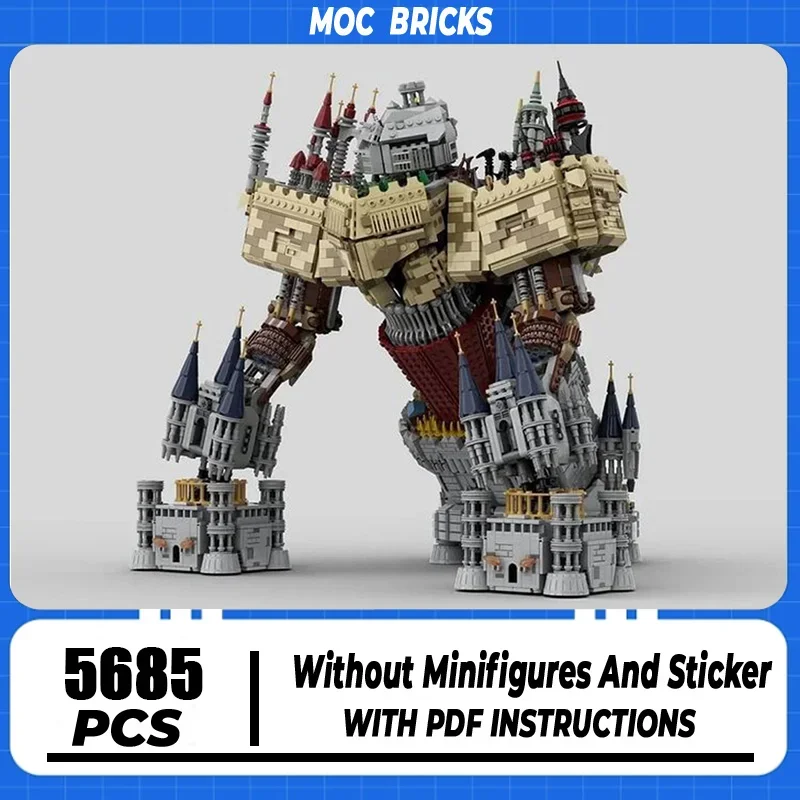 Magical Ancient Castle Monster Moc Building Blocks Alexander The Roaming Model Technology Bricks DIY Assembly  Toys Gifts