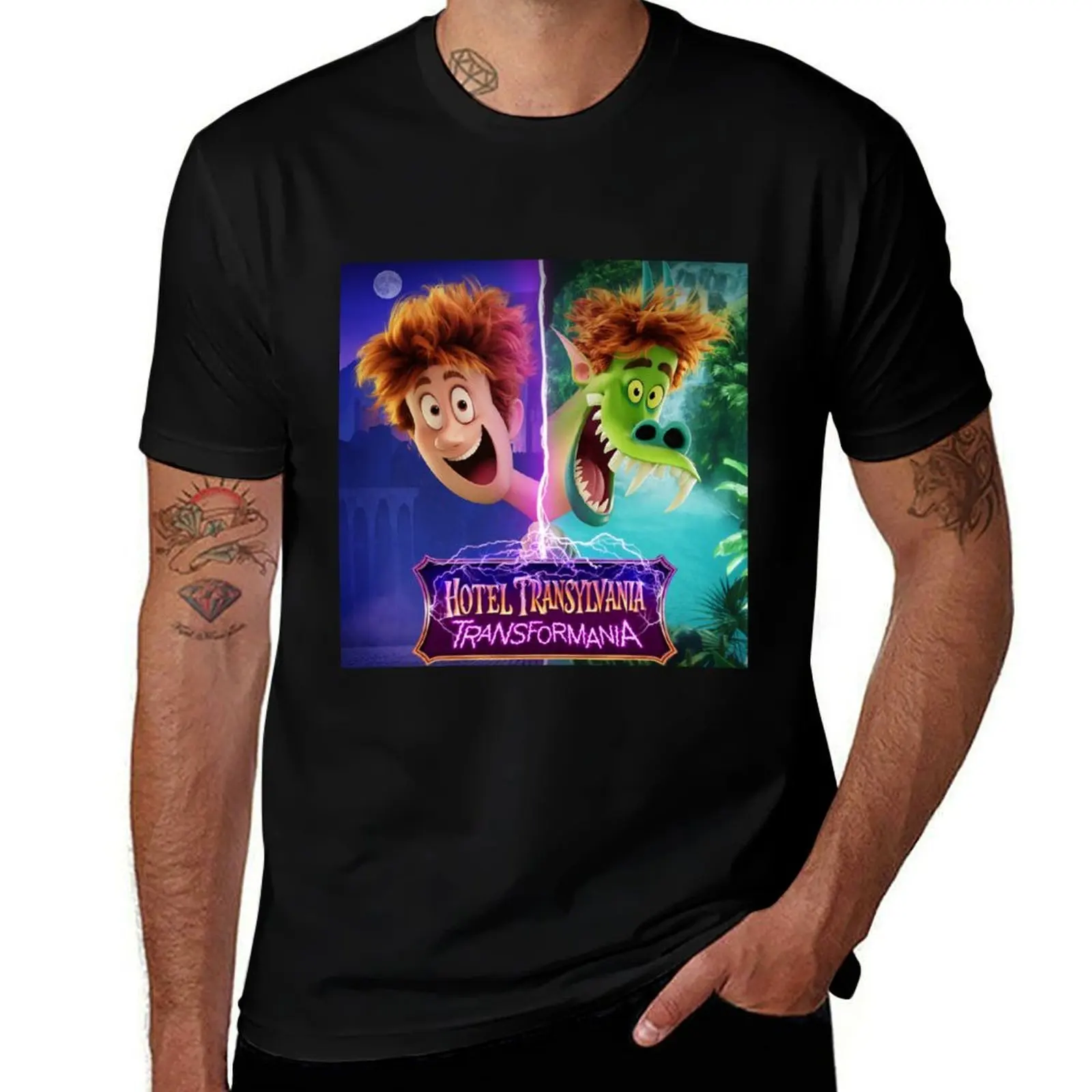 Johnny Hotel Transylvania Transformania 4 - Jonathan Loughran T-Shirt funny t shirts cotton T-Shirt